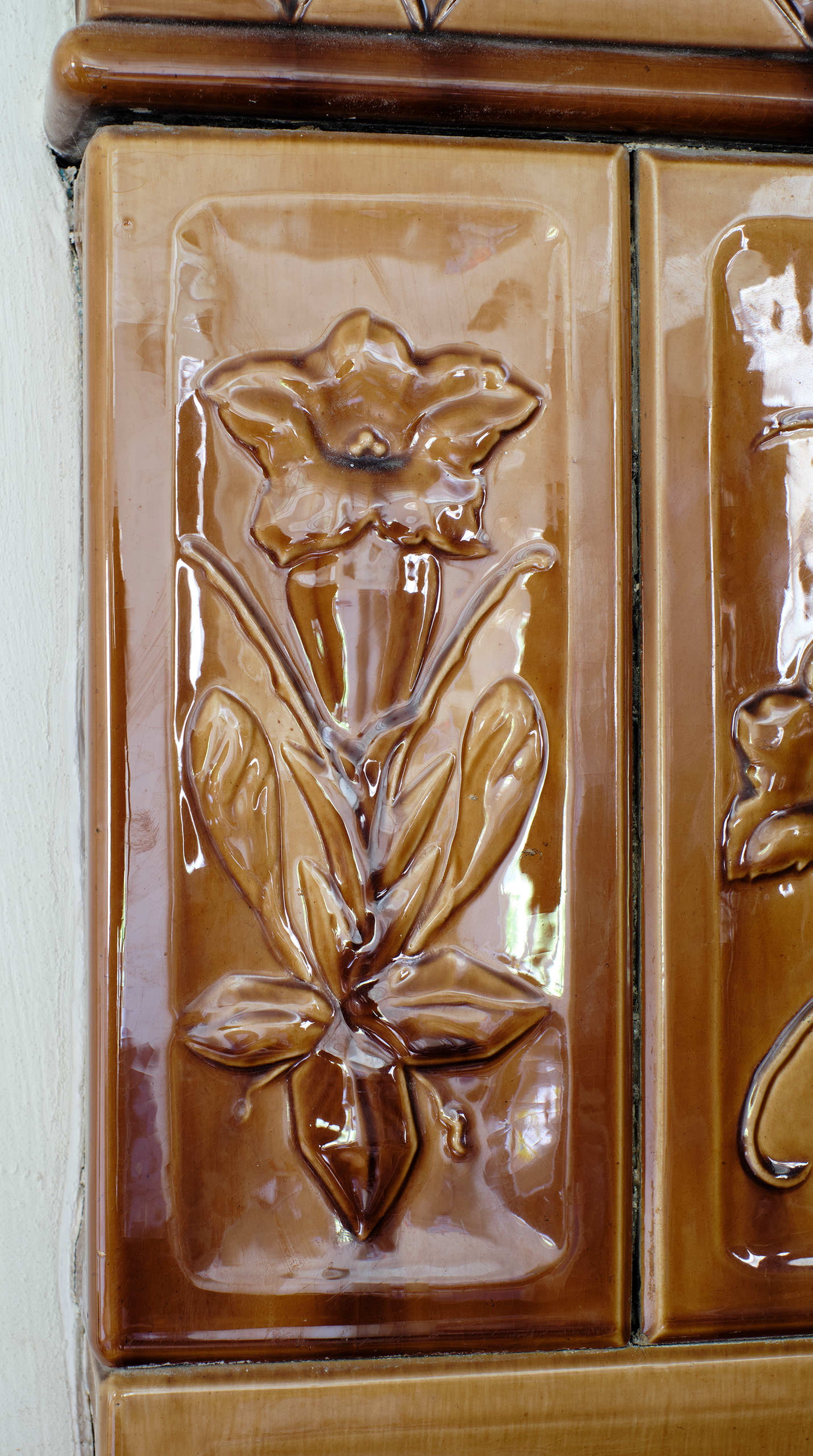 Blauen, Dorfstrasse 4. Ofenkachel